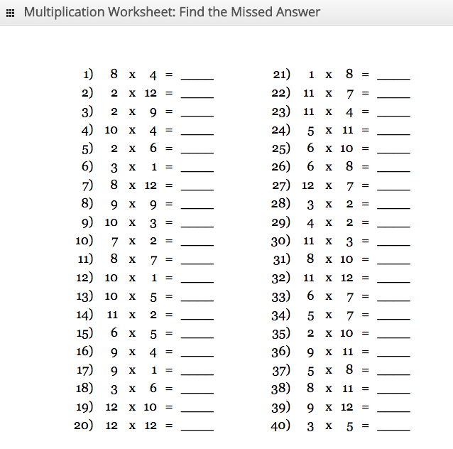 Free Printable Multiplication Table Chart 1 30 Pdf