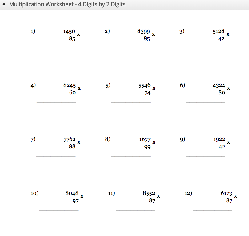 Free Multiplication Table Chart 1 To 500 Printable Pdf