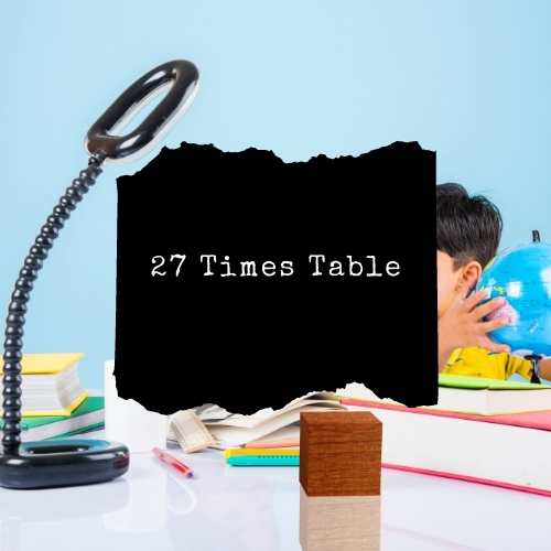 27 Times Table